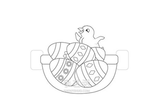 自制復(fù)活節(jié)彩蛋賀卡 卡通風(fēng)復(fù)活節(jié)卡片做法 -  itrip.net.cn