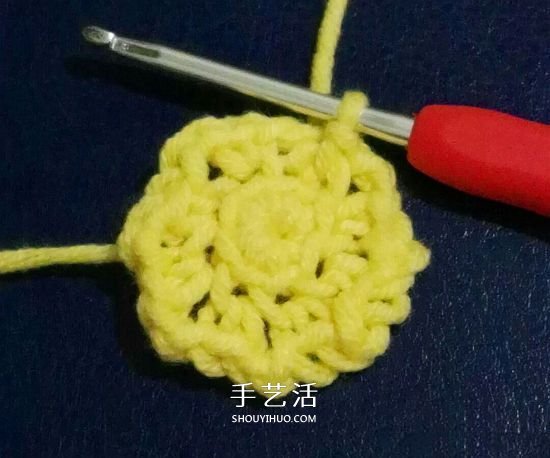 保暖又好看！鉤針編織百日菊坐墊的編法圖解 -  itrip.net.cn