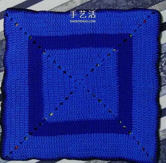 保暖又好看！鉤針編織百日菊坐墊的編法圖解 -  itrip.net.cn