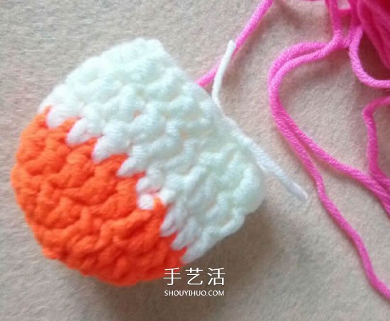 拼色嬰兒襪子的編織教程 適合幾個月大寶寶 -  itrip.net.cn