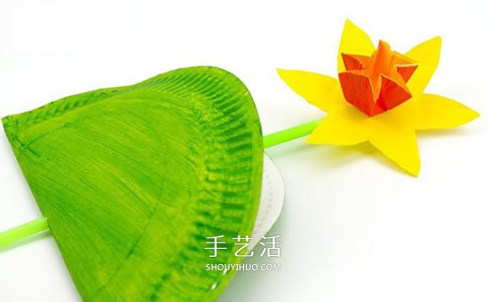 幼兒園手工制作水仙花 簡單廢物利用做水仙 -  itrip.net.cn