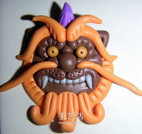 招財(cái)進(jìn)寶！軟陶制作貔貅紀(jì)念章的方法圖解 -  itrip.net.cn