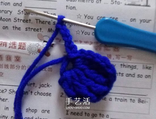 小巧可愛的裝飾 手工鉤針編織蝴蝶結(jié)的圖解 -  itrip.net.cn