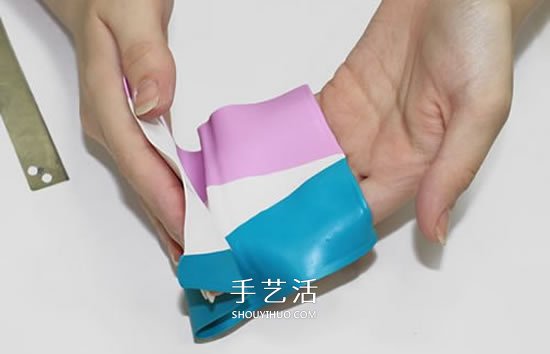 超輕粘土怎么做漸變色 附帶漸變色的制作色譜 -  itrip.net.cn