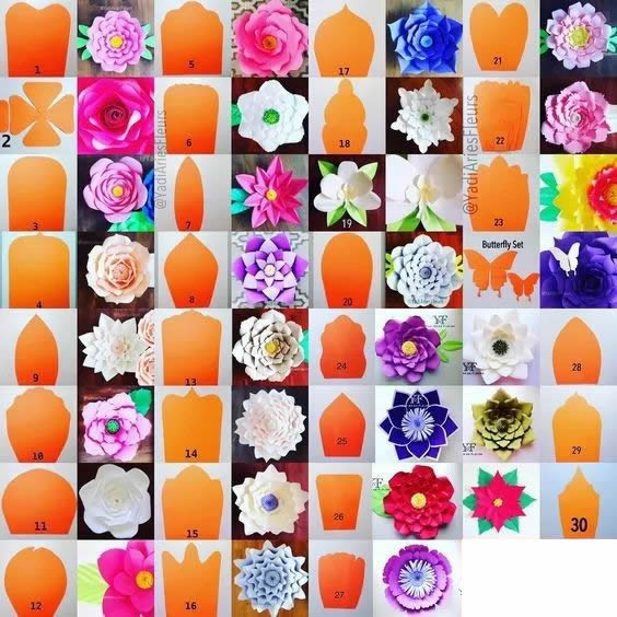 手工紙花怎么做 超多美麗紙花制作圖解大全 -  itrip.net.cn