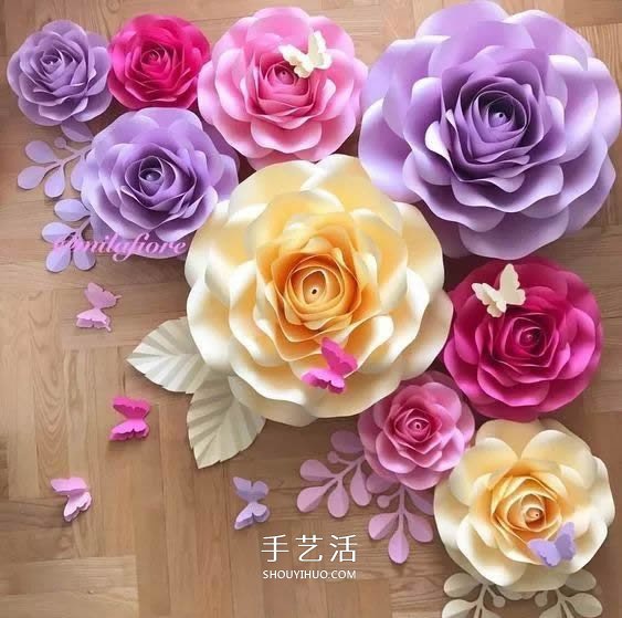 手工紙花怎么做 超多美麗紙花制作圖解大全 -  itrip.net.cn