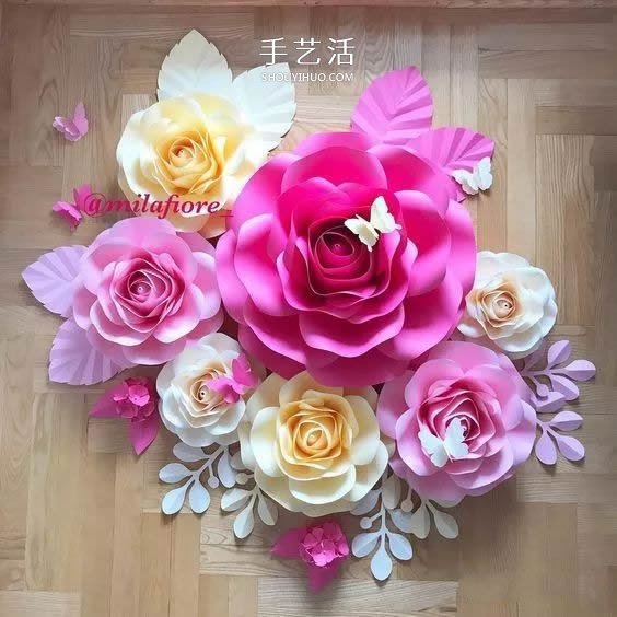 手工紙花怎么做 超多美麗紙花制作圖解大全 -  itrip.net.cn