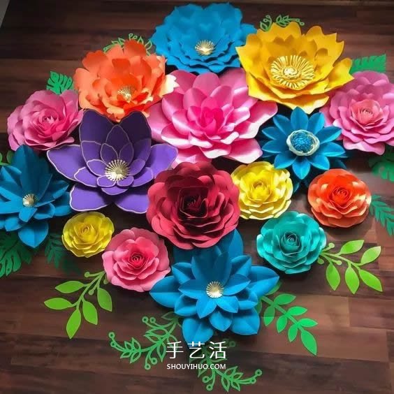 手工紙花怎么做 超多美麗紙花制作圖解大全 -  itrip.net.cn