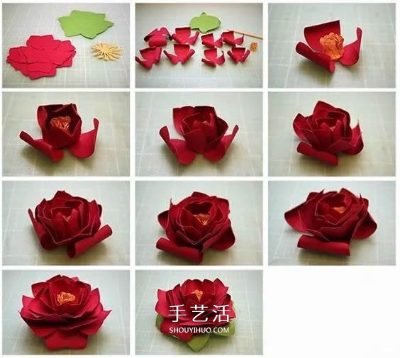 手工紙花怎么做 超多美麗紙花制作圖解大全 -  itrip.net.cn