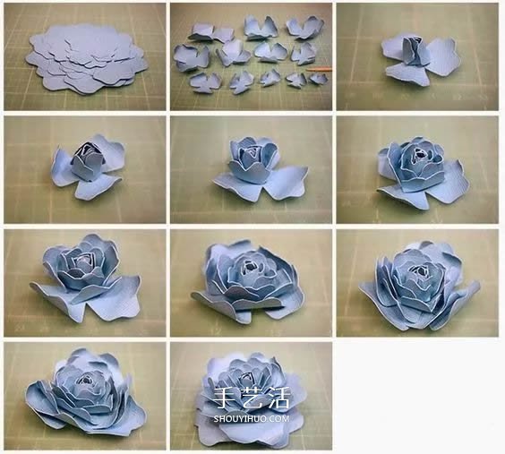手工紙花怎么做 超多美麗紙花制作圖解大全 -  itrip.net.cn
