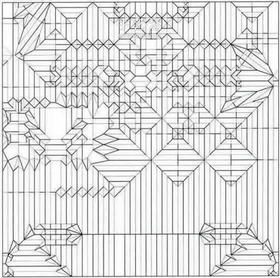 什么是CP圖/折痕圖 為什么折紙會(huì)使用CP圖？ -  itrip.net.cn