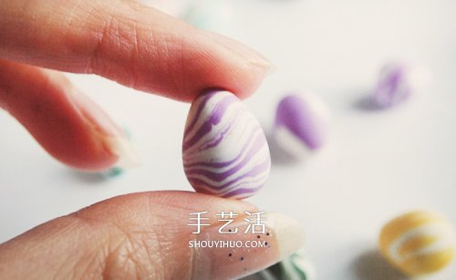 超可愛的粘土飾品 超輕粘土DIY制作復(fù)活節(jié)彩蛋 -  itrip.net.cn