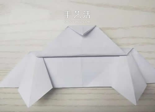 幼兒園簡(jiǎn)單折紙教程 可愛(ài)小飛碟的折法圖解 -  itrip.net.cn