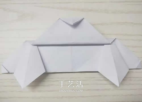 幼兒園簡(jiǎn)單折紙教程 可愛(ài)小飛碟的折法圖解 -  itrip.net.cn