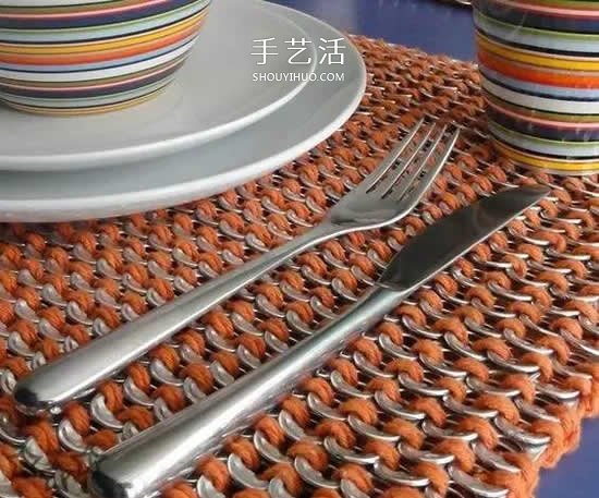 易拉罐拉環(huán)還能這么用！編織精美杯墊、包包 -  itrip.net.cn