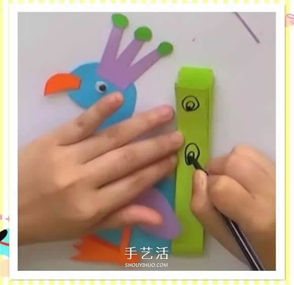 簡(jiǎn)易卡紙動(dòng)物手工制作 幼兒園小朋友輕松上手 -  itrip.net.cn