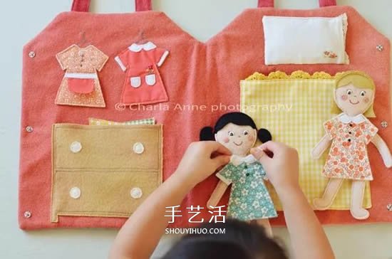自制換裝娃娃的方法 幾塊布片就讓孩子玩不停 -  itrip.net.cn