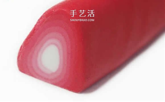 粘土草莓切片制作步驟圖解 做一個超逼真蛋糕 -  itrip.net.cn