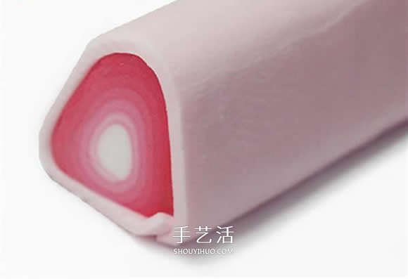 粘土草莓切片制作步驟圖解 做一個超逼真蛋糕 -  itrip.net.cn
