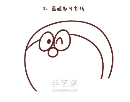 哆啦A夢簡筆畫圖片步驟 哆啦A夢簡筆畫帶顏色 -  itrip.net.cn