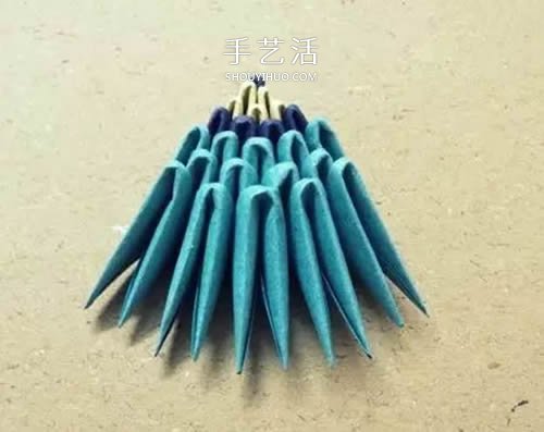 三角插小魚折法圖解 簡單熱帶小魚用三角插做 -  itrip.net.cn