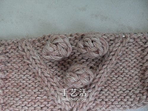 毛衣上的球狀花如何編織 玉米長長針編織圖解 -  itrip.net.cn