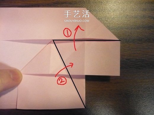 心形禮品盒折紙方法 帶蓋愛心盒子怎么折圖解 -  itrip.net.cn