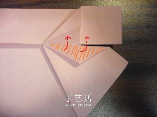 心形禮品盒折紙方法 帶蓋愛心盒子怎么折圖解 -  itrip.net.cn
