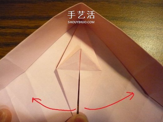心形禮品盒折紙方法 帶蓋愛心盒子怎么折圖解 -  itrip.net.cn