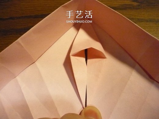 心形禮品盒折紙方法 帶蓋愛心盒子怎么折圖解 -  itrip.net.cn