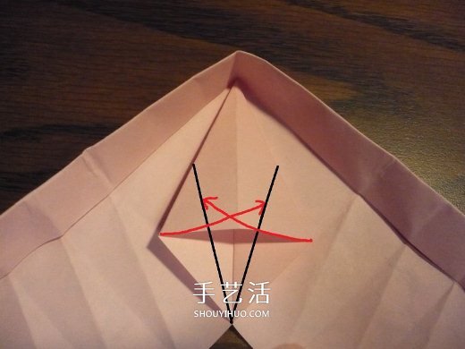 心形禮品盒折紙方法 帶蓋愛心盒子怎么折圖解 -  itrip.net.cn