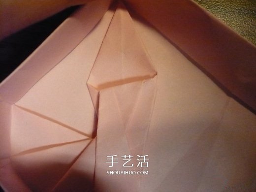 心形禮品盒折紙方法 帶蓋愛心盒子怎么折圖解 -  itrip.net.cn