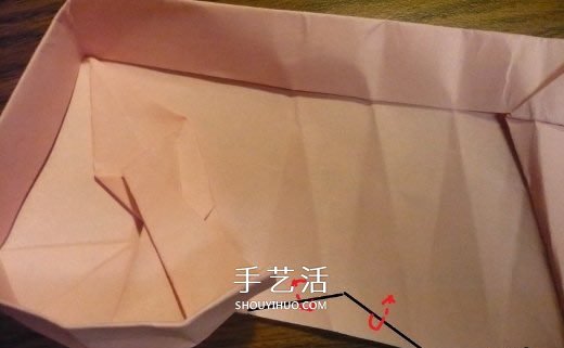 心形禮品盒折紙方法 帶蓋愛心盒子怎么折圖解 -  itrip.net.cn