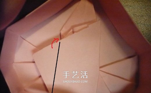 心形禮品盒折紙方法 帶蓋愛心盒子怎么折圖解 -  itrip.net.cn