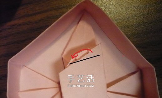 心形禮品盒折紙方法 帶蓋愛心盒子怎么折圖解 -  itrip.net.cn