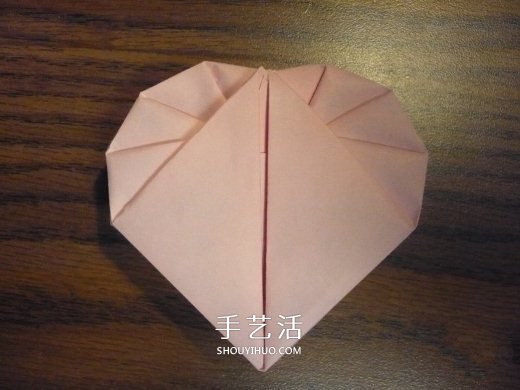 心形禮品盒折紙方法 帶蓋愛心盒子怎么折圖解 -  itrip.net.cn