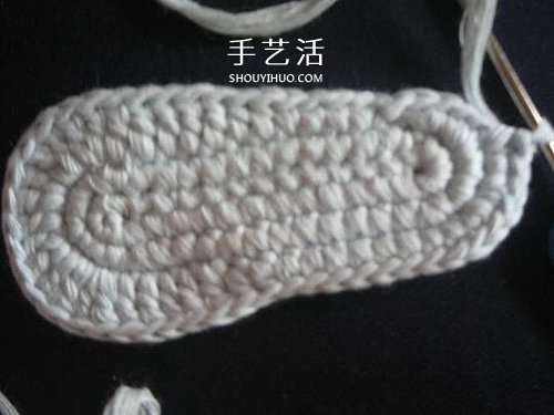 寶寶保暖毛線鞋的編法 手工編織嬰兒鞋圖解 -  itrip.net.cn