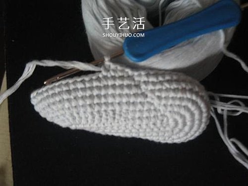 寶寶保暖毛線鞋的編法 手工編織嬰兒鞋圖解 -  itrip.net.cn