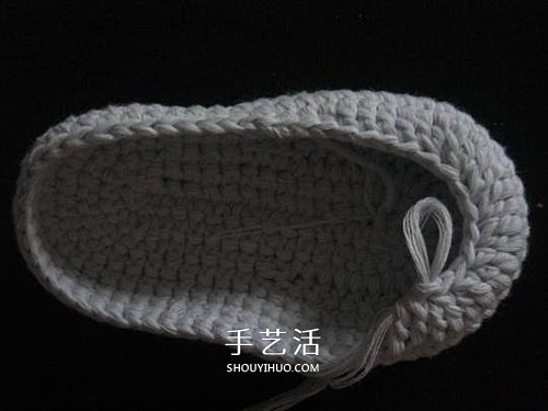 寶寶保暖毛線鞋的編法 手工編織嬰兒鞋圖解 -  itrip.net.cn