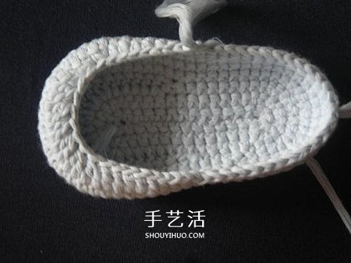 寶寶保暖毛線鞋的編法 手工編織嬰兒鞋圖解 -  itrip.net.cn