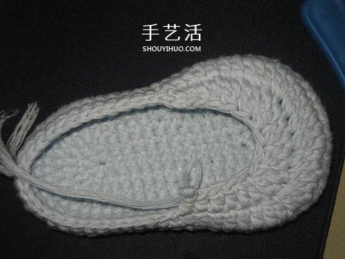 寶寶保暖毛線鞋的編法 手工編織嬰兒鞋圖解 -  itrip.net.cn