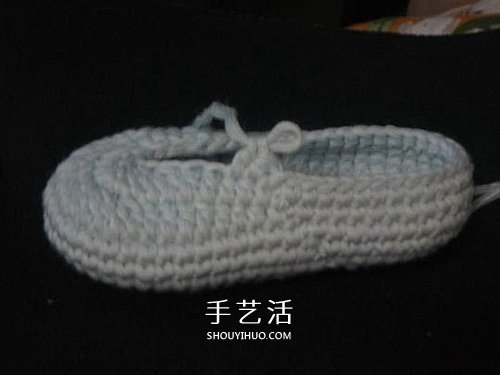 寶寶保暖毛線鞋的編法 手工編織嬰兒鞋圖解 -  itrip.net.cn
