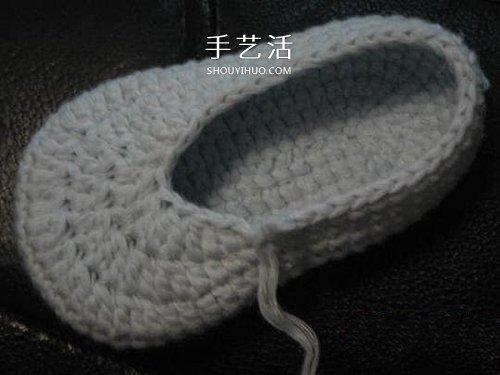 寶寶保暖毛線鞋的編法 手工編織嬰兒鞋圖解 -  itrip.net.cn