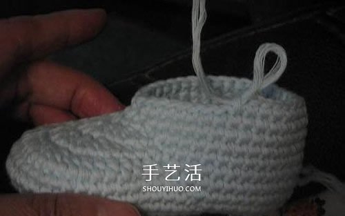 寶寶保暖毛線鞋的編法 手工編織嬰兒鞋圖解 -  itrip.net.cn