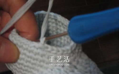 寶寶保暖毛線鞋的編法 手工編織嬰兒鞋圖解 -  itrip.net.cn