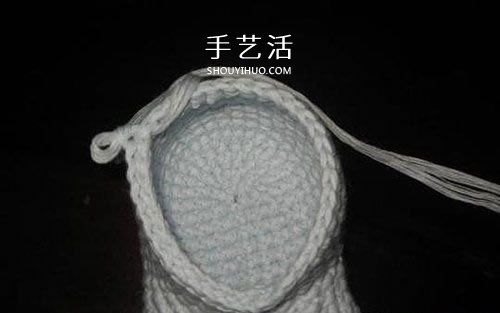 寶寶保暖毛線鞋的編法 手工編織嬰兒鞋圖解 -  itrip.net.cn
