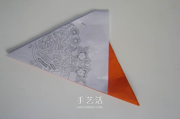 蝶戀花剪紙圖解步驟 福字蝶戀花窗花的剪法 -  itrip.net.cn