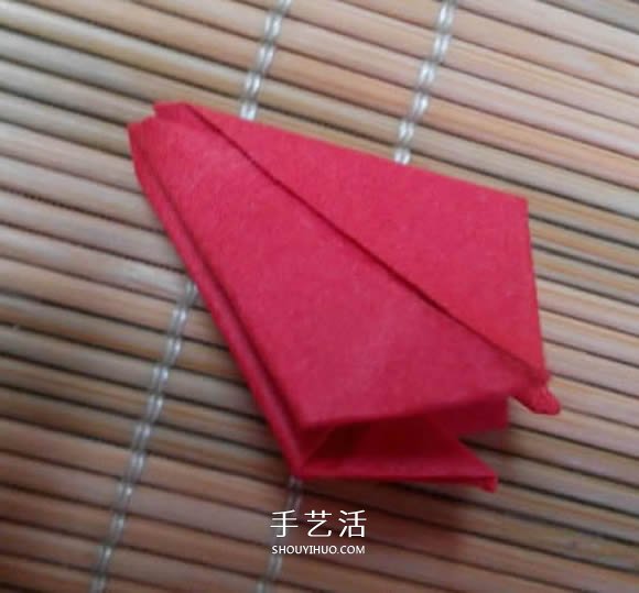 即將完全開(kāi)花的荷花的折紙方法圖解過(guò)程 -  itrip.net.cn
