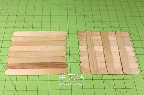 雪糕棍變廢為寶 DIY四方收納盒、筆筒的方法 -  itrip.net.cn