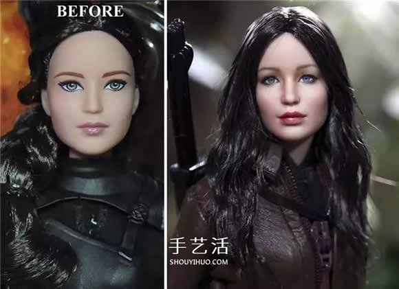神奇的廉價玩偶化妝術 改造后跟真人無差！ -  itrip.net.cn